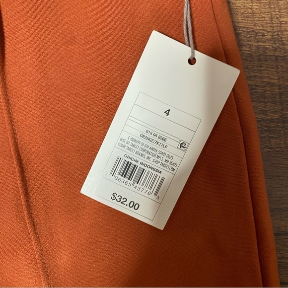 A New Day Orange Flare Trousers - Picture 3 of 5